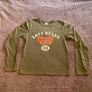 *VINTAGE* RARE HEART "LOVE RULES" 2008 TOUR CONCERT T-SHIRT Size: MED